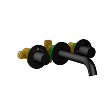 Смеситель для раковины Timo Saona 2381/03SM, с термостатом, цвет черный матовый