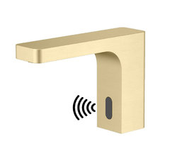 Смеситель сенсорный Timo Torne 4313/17F для раковины, золото матовое