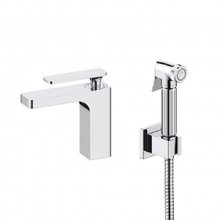 Смеситель Timo Torne 4360/00G для раковины с гигиеническим душем, хром