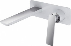 Смеситель Timo Helmi 4071/00-16SM chrome white для раковины, белый