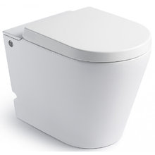 Приставной унитаз Ceruttispa CT7267 с импульсным смывом, крышка микролифт