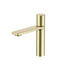 Смеситель Vincea Vogue VBF-4V3BG для раковины, цвет золото брашированное