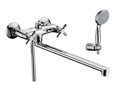 Смеситель Lemark Neo LM2212C универсальный с плоским изливом