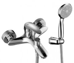 Смеситель Lemark Linara LM0414C для ванны и душа, короткий излив, хром