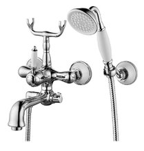 Смеситель Lemark Villa LM4812C для ванны, с душевым гарнитуром, хром