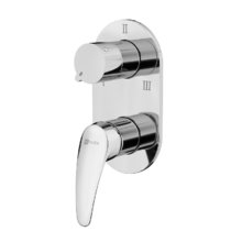 Смеситель для ванны и душа Lemark Linara LM0428C, хром