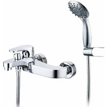 Смеситель Lemark Shift LM4334C для ванны, с душевым гарнитуром, хром