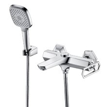 Смеситель Lemark Prizma LM3914C для ванны и душа с гарнитуром, хром