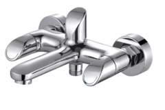 Смеситель BelBagno Tiara TIA-VAS-CRM/TWIST для ванны и душа