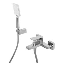 Смеситель для ванны и душа BelBagno ARDENTE-VASM-CRM, с душевым гарнитуром, цвет хром