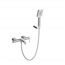 Смеситель для ванны и душа BelBagno ACQUA-VASM/DFS-CRM, с душевым гарнитуром, цвет хром