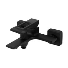 Смеситель для ванны и душа BelBagno Luce LUC-VAS-NERO, черный матовый
