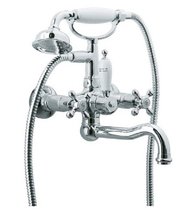 Смеситель Boheme Tradizionale 273 Cromo для ванны, с душевым гарнитуром, хром