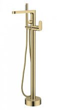 Смеситель напольный Boheme Spectre 459-BR для ванны, ручной душ, бронза