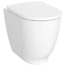 Приставной унитаз Geberit Acanto 500.602.01.2, безободковый, Alpine