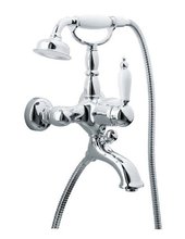 Смеситель Boheme Tradizionale 263 Cromo для ванны, с душевым гарнитуром, хром