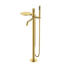 Смеситель Boheme Stick 129-MG.4 для ванны и душа, с душевым гарнитуром, matt gold