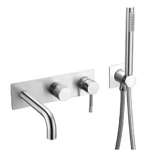 Смеситель для ванны и душа Boheme Uno 464-3-CR, цвет хром