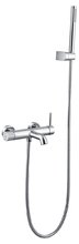 Смеситель Boheme Uno для ванны, с душевым гарнитуром, хром, 463-CR