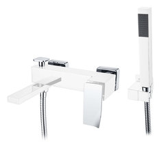 Смеситель Boheme Q для ванны, с душевым гарнитуром, хром, 143-CRCR.2