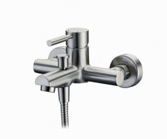 Смеситель WasserKRAFT WERN 4201 для ванны и душа с коротким изливом, матовый хром