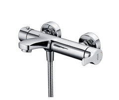 Смеситель WasserKRAFT 4801 для ванны и душа с коротким изливом, хром