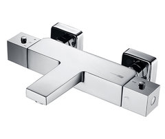 Смеситель термостатический WasserKRAFT АIme 1511 для ванны и душа, хром