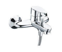 Смеситель WasserKRAFT LEINE 3501 для ванны и душа с коротким изливом, хром