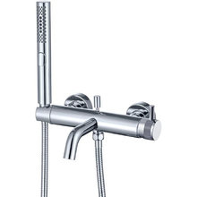 Смеситель Allen Brau Priority 5.31D10-00 для ванны и душа, с душевым гарнитуром, цвет хром