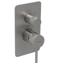 Смеситель Allen Brau Priority 5.31A11-BN для ванны и душа, на 3 потребителя, цвет никель брашированный