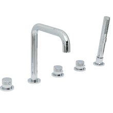 Смеситель Allen Brau Priority 5.31007-00 для ванны и душа, на борт ванны, хром