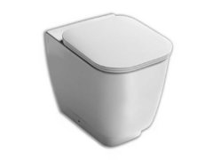 Приставной унитаз Hatria Fusion YXZK01 48, белый