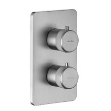 Смеситель Allen Brau Priority V.2 5.31314-BN для ванны и душа, термостатический, на 3 потребителя, цвет никель брашированный