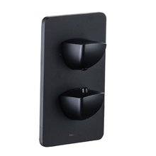 Смеситель Allen Brau Infinity 5.21316-31 для ванны и душа, термостатический, на 3 потребителя, цвет черный матовый