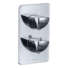 Смеситель Allen Brau Infinity 5.21216-00 для ванны и душа, термостатический, на 2 потребителя, цвет хром