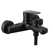 Смеситель Allen Brau Eclipse 5.E1003-31 для ванны и душа, цвет черный матовый