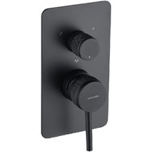 Смеситель Allen Brau Priority 5.31A11-31 для ванны и душа, на 3 потребителя, черный матовый