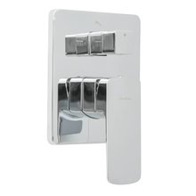 Смеситель Allen Brau Infinity 5.21014-00 для ванны и душа, на 2 потребителя, хром