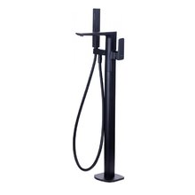 Смеситель Allen Brau Infinity 5.21009-31 для ванны и душа, напольный, черный матовый