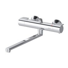 Смеситель AM.PM X-Joy F85A50900, для ванны и душа, термостатический, цвет хром глянцевый