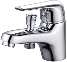 Смеситель Aquanet Pragmatic AF430-61С на борт ванны, хром (216771)