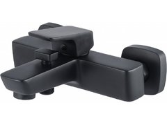 Смеситель Aquanet Gotic AF440-20B для ванны и душа, черный матовый (243292)