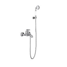 Смеситель Aquatek Классик AQ1549CR для ванны и душа, с душевым гарнитуром, цвет хром