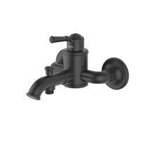 Смеситель Aquatek Классик AQ1540MB для ванны и душа, цвет черный матовый