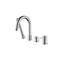 Смеситель Aquatek Европа AQ1348CR на борт ванны, цвет хром