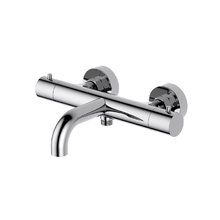 Смеситель Aquatek Европа AQ1343CR для ванны и душа, термостатический, цвет хром