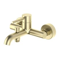 Смеситель Aquatek Европа AQ1340BG, для ванны и душа, золото брашированное