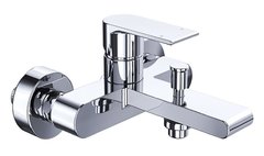 Смеситель Azario Delano AZ-15840511 для ванны, с коротким изливом, хром