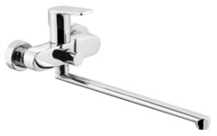 Смеситель Azario Treya AZ-15681721 для ванны, с длинным изливом, хром