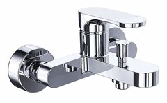 Смеситель Azario Viano AZ-15830501 для ванны, с коротким изливом, хром